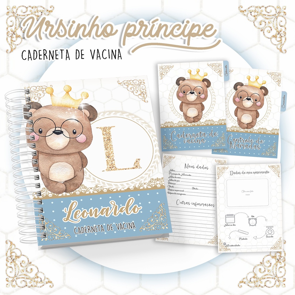 CADERNETA DE VACINAÇÃO (21cm x 15,5cm)
