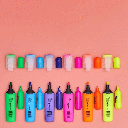 Pincel Marca Texto Neon Fever 6 Cores Jocar Office