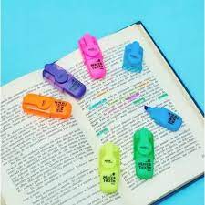MARCADOR DE TEXTO C/6 CORES HIGHGHTER