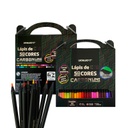 Lapis De Cor Leo e Leo Carbon Line 50 Cores Redondo