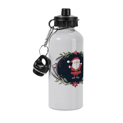Squeeze de Alumínio Branca Para Sublimação 2 Bicos 600ml