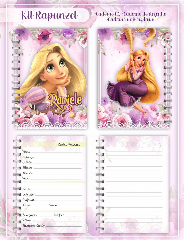 CADERNO UNIVERSITÁRIO DE ATÉ 20 MATÉRIAS (200 PG)