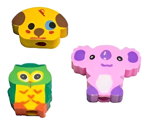 BORRACHA FANTASIA FORMAS LEONORA