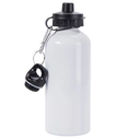 SQUEEZE DE ALUMÍNIO BRANCA PARA SUBLIMAÇÃO 2 BICOS 600ML
