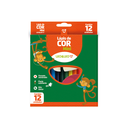 LÁPIS MINI 12 CORES LEO E LEO