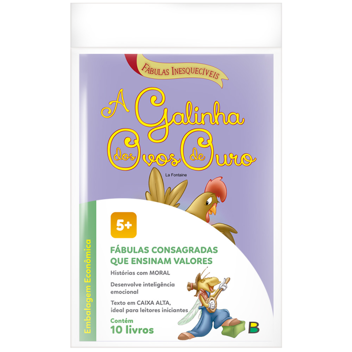 FÁBULAS INESQUECÍVEIS - KIT C/10 UND.