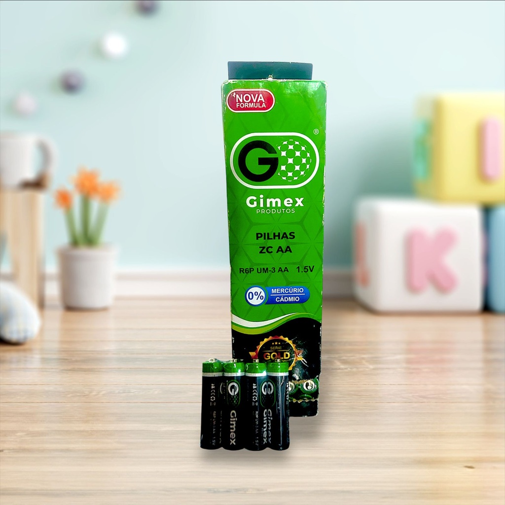 PILHA AA GIMEX